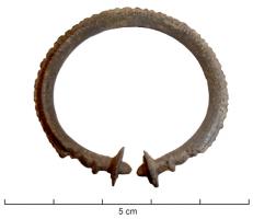 FIB-4525 - Fibule pénannulaire
bronze
TPQ : 150 - TAQ : 250
Fibule en oméga (