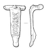 FIB-4754 - Fibule émaillée (Headstud)