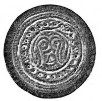 FIB-5053 - Fibule coupelliforme, visage