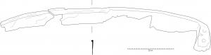 FLX-7001 - Faux (période médiévale)
fer
Cette fiche regroupe dans un premier temps les rares éléments de faux découvertes en contextes archéologiques pour la période médiévale, pouvant regrouper différents types de lame et d'emmanchements (faire des fiches précises avec des nouvelles découvertes).