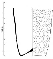 GOB-8005 - Gobelet cylindrique haut à décor optique
verre
Gobelet cylindrique, haut (Hauteur supérieure à 80 mm), moulé avec un décor optique de losanges.