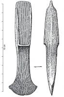 HCH-1006 - Hache à talon de forme diminutive