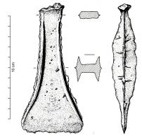 HCH-1040 - Hache à rebords élevés : type atlantique de Thonac