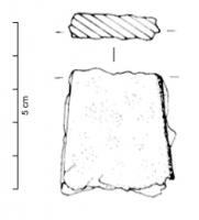 HCH-1055 - Hache plate
bronze ou cuivre
Hache plate de type inconnu