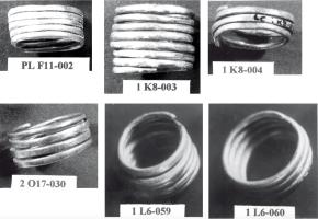 HEL-3002 - Helix
argent
Objet annulaire constitué d'un fil enroulé en spirale.