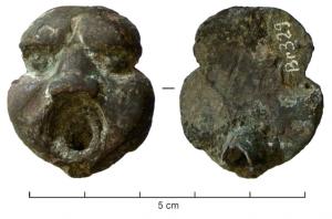 IND-9109 - Embouchure (masque)bronzeTPQ : 1 - TAQ : 400Embouchure en forme de masque soufflant (