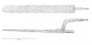 LIM-5001 - Lime
fer
Lime plate avec dents dans le sens de largeur. Une soie coudée en