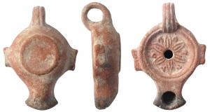 LMP-3019 - Lampe à anse et ailerons latéraux Dressel 3