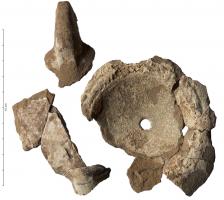 LMP-42055 - Lampe à bec rond, vernis plombifère