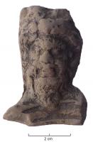 LMP-42095 - Réflecteur de lampe
terre cuite
TPQ : 50 - TAQ : 100
Réflecteur de lampe en forme de croissant de lune orné d'un Jupiter Sérapis.