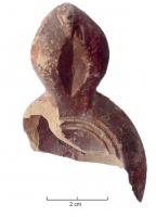 LMP-42121 - Réflecteur de lampe : vulve
terre cuite
TPQ : 50 - TAQ : 100
Réflecteur de lampe en forme de vulve.