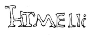 LMP-42525 - Lampe de firme : THYMELICI
terre cuite
TPQ : 1 - TAQ : 100
Lampe de firme, à canal fermé (L. IX) ; au revers, marque THYMELICI.