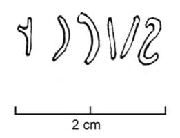 LMP-42587 - Lampe de firme : SVCCE
terre cuite
TPQ : -90 - TAQ : 10
Lampe de firme, à canal ouvert (Loeschcke X) ; sous le fond, marque moulée en relief, lettres rétrogrades : SVCCE.