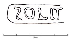 MRT-4076 - Jatte ou mortier : SOLITI
terre cuite
Jatte ou mortier à lèvre pendante et à angle droit ; bec verseur ; marque estampée sur le bord : SOLITI.
