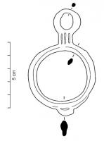 PDQ-1011 - Pendeloque annulaire
bronze
Pendeloque constituée d'un anneau avec une bélière liée directement à l'anneau ou par l'intermédiaire d'une tige courte.