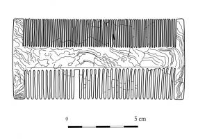 PGN-9002 - Peigne de toilette à double denture en écaille de tortue
écaille de tortue
Peigne à double denture à traverse rectiligne rectangulaire et à  dents courtes rapprochées droites. Ce type de peignes de toilette, couramment surnommé