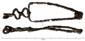 PIN-9006 - Pince
fer
Objet en fil, formant une pince à ressort.