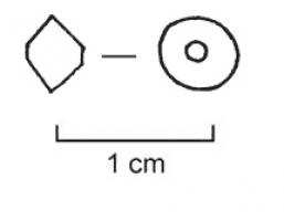 PRL-4073 - Perle biconique jaune
verre
TPQ : 200 - TAQ : 400
Perle biconique en verre jaune, faible module (diam. 4 à 6 mm) ; perforation axiale étroite.