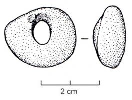 PRL-4099 - Perle annulaire
silex
TPQ : -30 - TAQ : 200
Perle