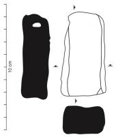 PSN-4020 - Peson pyramidal
plomb
Peson de forme pyramidale, section rectangulaire ou plate, et surtout une perforation sommitale qui traverse non pas la plus faible, mais la plus forte épaisseur de l'objet.