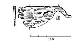 RSR-3005 - Rasoir à soie
fer
Rasoir à large lame et soie fine non-travaillée, le dos de la lame est droit, le tranchant très convexe.