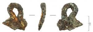 SIT-4064 - Situle bitronconique, type Östland, var. indéterminée
fer
Situle bitronconique mal documentée (type Östland mais variante inconnue) ou fragments non attribuable à l'une ou l'autre variante.
