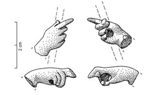 STE-4530 - Statuette : fragments indéterminés
bronze
TPQ : 1 - TAQ : 300
Fiche destinée à regrouper les fragments de statuette dont le type est indéterminé.