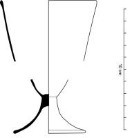 VAB-8020 - Coupe avec deux paraisons
verre
Coupe sub-conique avec une seconde paraison pour le pied, non refoulé.