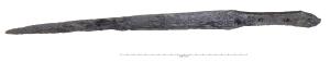 DAG-7021 - DagueferDague assez longue à lame de fer et manche riveté par 4 rivets. 