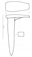 ECL-4010 - EnclumeferEnclume à table plate de forme rectangulaire ou ovoïde et pied effilé. 