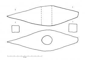 MAR-4018 - Marteau ferMarteau avec deux extrémités en pointe et œil circulaire. 