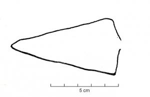 TRL-4007 - TruelleferTruelle à lame triangulaire.