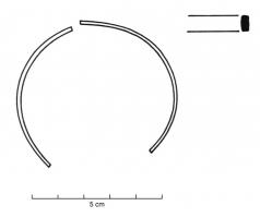BRC-2026 - Bracelet fin à section quadrangulairebronzeBracelet fin, à section plate, rectangulaire ou sub-rectangulaire, parfois trapézoïdale, inorné. La largeur de la tige est comprise entre 2 et 5 mm.
