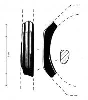 BRC-4025 - Bracelet octogonaljaisBracelet de section plus ou moins rectangulaire, au contour découpé en 8 pans rectilignes, avec des sillons gravés soit sur la face externe, soit sur les côtés plats.