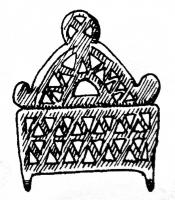 FIB-41150 - Fibule-châtelainebronzeFibule composée d'un corps et de plusieurs objets suspendus, formant une 