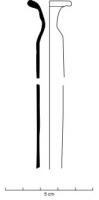 FLA-8001 - Flacon balsamaireverreFlacon étroit cylindrique avec une lèvre aplatie, épaissie, légèrement cintrée.