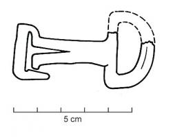CLE-7004 - Clé à soulèvementferClé de petit module avec anneau hémisphérique.  