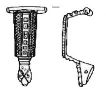 FIB-41432 - Fibule émaillée