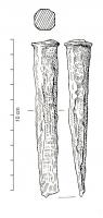 BRN-3001 - Burin de section octogonaleferTPQ : -150 - TAQ : -30Burin massif de section octogonale à tranchant droit possédant une tête matée ou non selon la dureté du matériau travaillé.