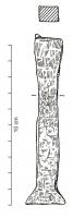 CIS-3007 - Ciseau à lame très largeferTPQ : -225 - TAQ : -30Ciseau de section quadrangulaire à tête matée ou non pour frappe directe ; lame droite et très élargie par rapport à la largeur de la tête.