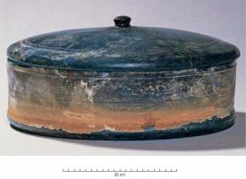 PYX-4016 - PyxideverreTPQ : -30 - TAQ : 100Pyxide soufflée en 