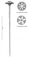 EPG-1088 - Epingle à grosse tête subconique : type de Donzère