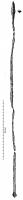 PLM-3004 - Pilum à boutonferTPQ : -120 - TAQ : -30Armature effilée, à longue tige terminée par une pointe pyramidale étirée, de section carrée ; à la base, bouton biconique.