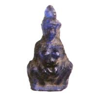 AML-3031 - Amulette : pseudo-BaubôverreTPQ : -120 - TAQ : -50Pendant (suspension sommitale) figurant la déesse 