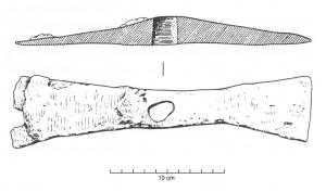 ANI-5001 - Anille ou fer de moulinferPièce en double ailette (