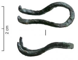 CHE-4005 - ChaînettebronzeChaînette constituée de maillons doubles maillons en 8, étranglés.