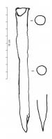 CSB-4007 - Ciseau droit à douilleferCiseau à douille et corps de section circulaire, de largeur diminuant à son extrémité pour former un tranchant très étroit. 