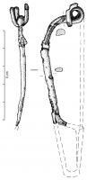 FIB-3997 - Fibule à ailettes naissantes, type BolardsferFibule à 