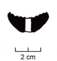 FUS-2025 - Fusaïole en forme de cupuleterre cuiteTPQ : -750 - TAQ : -475Fusaïole en forme de cupule à profil arrondi, parfois onduleux; large cavité supérieure; inornée.







