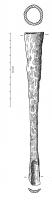 GGE-3001 - Gouge à douilleferGouge à douille et à long corps de section quadrangulaire se terminant par un tranchant de section concave. La douille est plus large que le tranchant et la tige peut être coudée ou non.